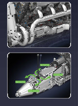 5.5L V8 Twin Turbo Engine - 2899Pcs