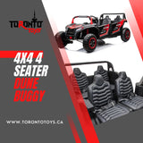 2025 24V 4 SEATER Dune Buggy 4X4 Kids Ride On Car