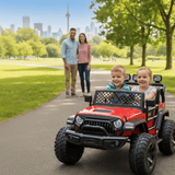 TrailMax Kids XXL 2-Seater Ride-on Truck Red