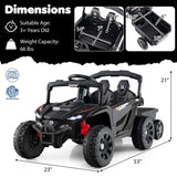12V UTV Crawler With Trailer 1 Seater Ride On Car