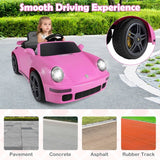RUF 12V Kids Ride-On Car Toy with Remote Control