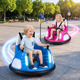 Costway 12V Kids Ride-On Bumper Car with Remote Control