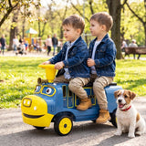 Chuggington 12V Licensed 3-Seater Kids Ride-On Train Toy