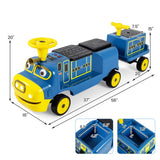 Chuggington 12V Licensed 3-Seater Kids Ride-On Train Toy