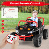 Costway 12V Kids Ride-On Truck UTV Toy with Remote Control