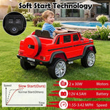 Costway 12V Kids Ride-On Mercedes-Benz Car Toy with Remote Control