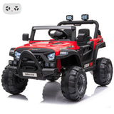 Jeep with Angry Bird Face Grill 12V Kids Ride On Car Toy