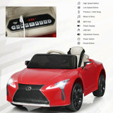 Costway 12V Licensed Lexus Kids Ride-On Car Toy with Remote Control