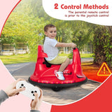 Costway 12V Kids Ride-On Bumper Car with Remote Control