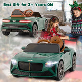 12V Powered Car Kids Ride-on Racer Car Licensed Bentley Bacalar
