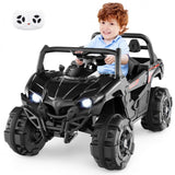 2-Seater Kids Ride On Dump Truck with Dump Bed and Shovel