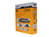 Caterpillar Progress Rail HO scale Train Set Collectible Diecast Scale Model Replica, 87001