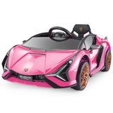Lamborghini SIAN FKP 37 12V Ride on Car On Seater with Scissor Doors