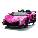 Freddo Kids 24V 4x4 Lamborghini Veneno 2-Seater Ride on Car
