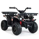 Costway 24V Kids ATV Ride-On Toy Quad with LED Lights
