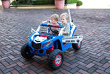 Freddo Kids Storm Police 24V 2-Seater Ride-On UTV