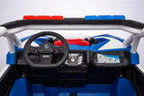 Freddo Kids Storm Police 24V 2-Seater Ride-On UTV