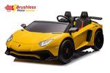 Freddo Kids Lamborghini Aventador 24V 2-Seater Ride-On Car