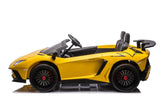 Freddo Kids Lamborghini Aventador 24V 2-Seater Ride-On Car