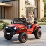Costway 24V Kids Ride-On Car Toy with Remote Control and Music