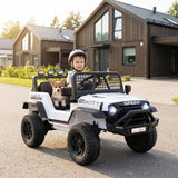Costway 24V Kids Ride-On Car Toy with Remote Control and Music