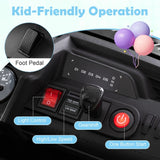 Costway 2-Seater Kids Ride-On UTV Truck with Remote Control