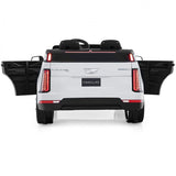 Costway 24V Licensed Cadillac Kids Ride-On Truck Toy with Remote Control