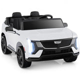 Costway 24V Licensed Cadillac Kids Ride-On Truck Toy with Remote Control