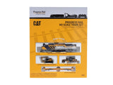 Caterpillar Progress Rail HO scale Train Set Collectible Diecast Scale Model Replica, 87001
