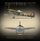 Spitfire Fighter - 682Pcs