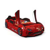 Nitro RX Lambo Style Twin Race Car Bed with LED & Sound FX
