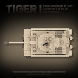 German Tiger I - 1361Pcs