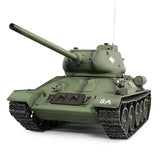 Heng Long® 1/16 RC Battle Tank T-34/85 – Upgrade Edition – Metal Gearbox, Infrared Battle & Real Sound Effects