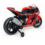 INJUSA 12V CBR Sport Edition Official Honda Motorcycle for Kids, Stabilizer Wheels