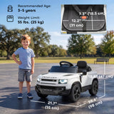 Qaba 12V Kids Ride-On Car Toy with Remote Control