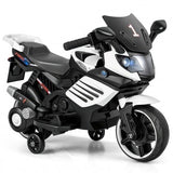 Costway 6V Kids Motorcycle Ride-On Toy with Headlights and Music