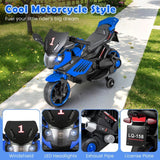 Costway 6V Kids Motorcycle Ride-On Toy with Headlights and Music