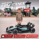 Voltz Toys Kids Mercedes-AMG F1 W16 24V Ride-On Car
