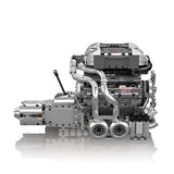 Mould King 8.0L W16 Quad Turbo Engine - 2024Pcs
