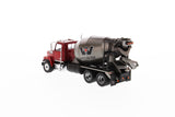1:50 Western Star 4700 SF Concrete Mixer - Metallic red cab + Gun metal dump, 71033