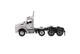 1:50 Kenworth T880S SBFA Day Cab Tandem Tractor with Pusher Axle- Metallic White cab, 71058 *INCOMING JUNE