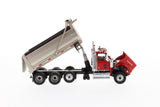1:50 Western Star 4900 SF Dump Truck - Red cab/Matte Silver plated dump body, Transport Series, 71067 *INCOMING JUNE