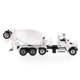 1:50 Peterbilt 567 SFFA Tandem with Pusher & Tag Axles with McNeilus Bridgemaster Mixer, White, Transport Series, 71074