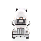 1:50 Peterbilt 567 SFFA Tandem with Pusher & Tag Axles with McNeilus Bridgemaster Mixer, White, Transport Series, 71074