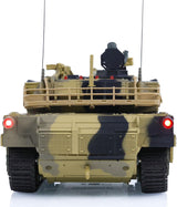 Heng Long® 1/24 RC Battle Tank Abrams M1A2 – Professional Edition – 320° Rotating Turret, Infrared Battle, BB Shooting & Real Sound
