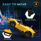 12V Lamborghini Huracan One Seater Kids Electric Car with Remote Control- Qaba