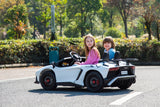 Freddo Kids Lamborghini Aventador 24V 2-Seater Ride-On Car