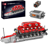 Mould King Lambo V12 Engine Building Sets - (3472 Pieces)