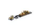 1:87 Cat CT660 Day Cab Tractor with Lowboy Trailer and Cat 163H Motor Grader, 84414