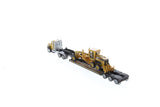 1:87 Cat CT660 Day Cab Tractor with Lowboy Trailer and Cat 163H Motor Grader, 84414